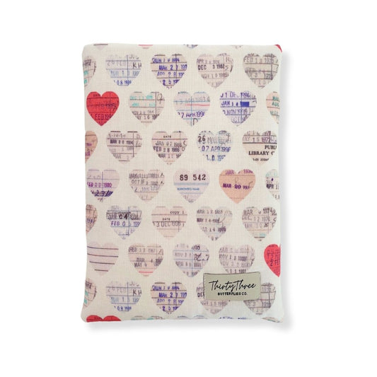 Library date card Book Sleeve