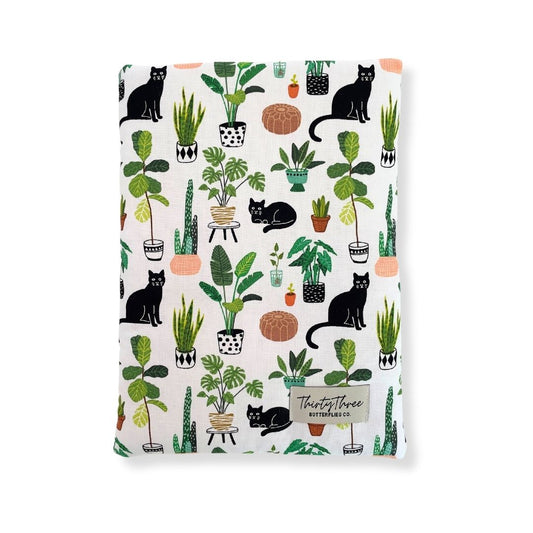 Plants and Cats Book Sleeve