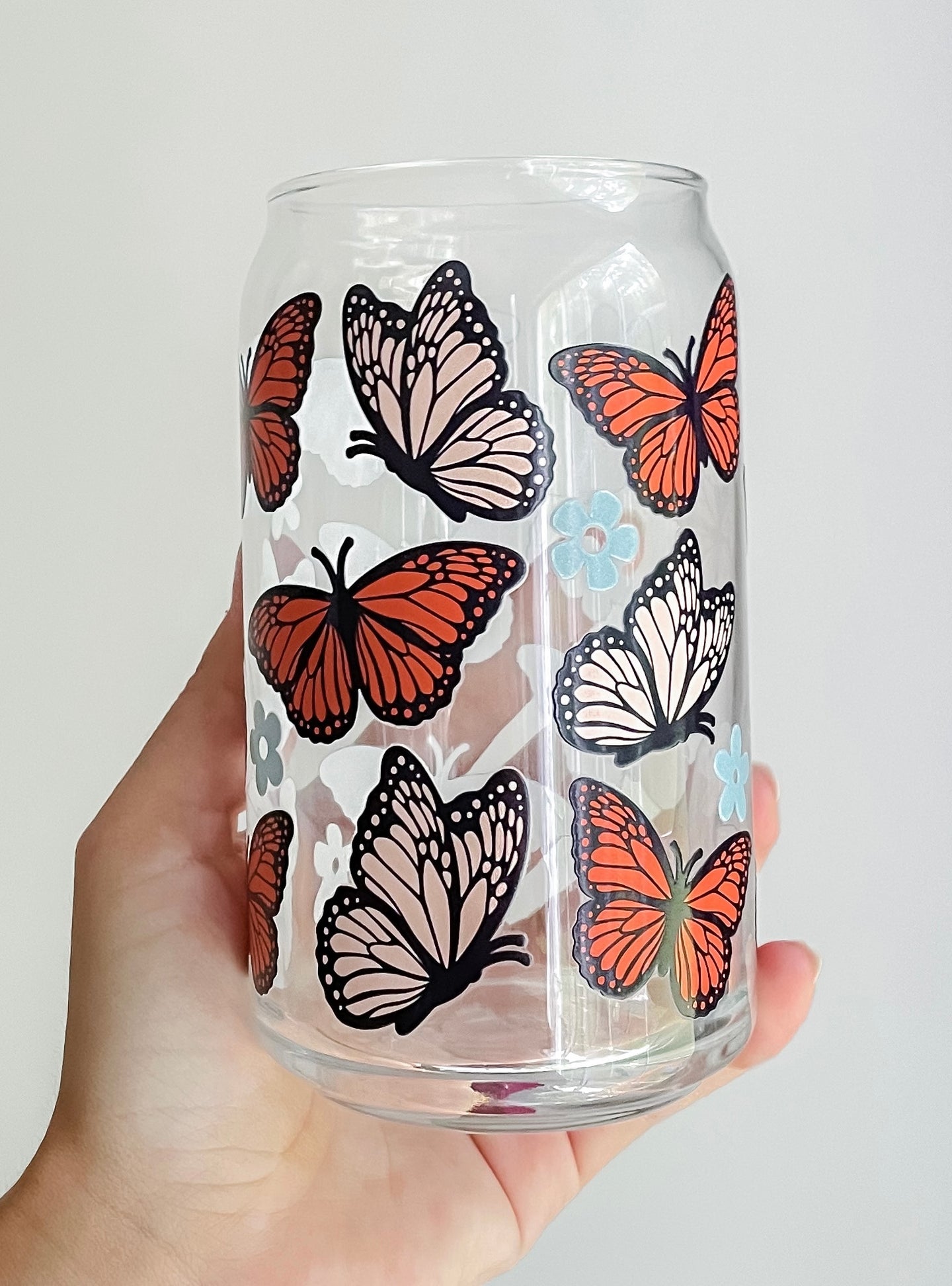 Boho Butterfly Glass