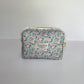 Cottage Core Vintage Rose Small Travel Pouch