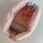 Cottage Core Persimmon Orange Travel Pouch