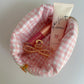 Cottage Core Persimmon Orange Small Travel Pouch