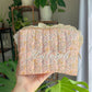 Cottage Core Spring Coral Travel Pouch
