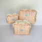Cottage Core Spring Coral Travel Pouch