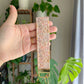 Cottage Core Spring Coral Wristlet