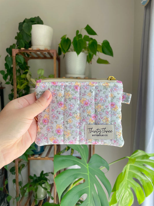 Cottage Core Spring Floral Wallet