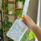 Cottage Core Light Aqua Toile Wallet