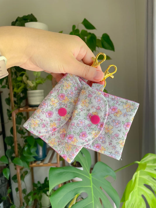 Cottage Core Spring Floral Earbud Case