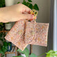 Cottage Core Spring Coral Earbud Case