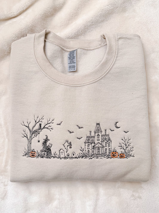 Haunted House Crewneck