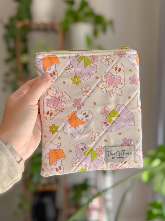 Bookish Ghost E-Reader Sleeve